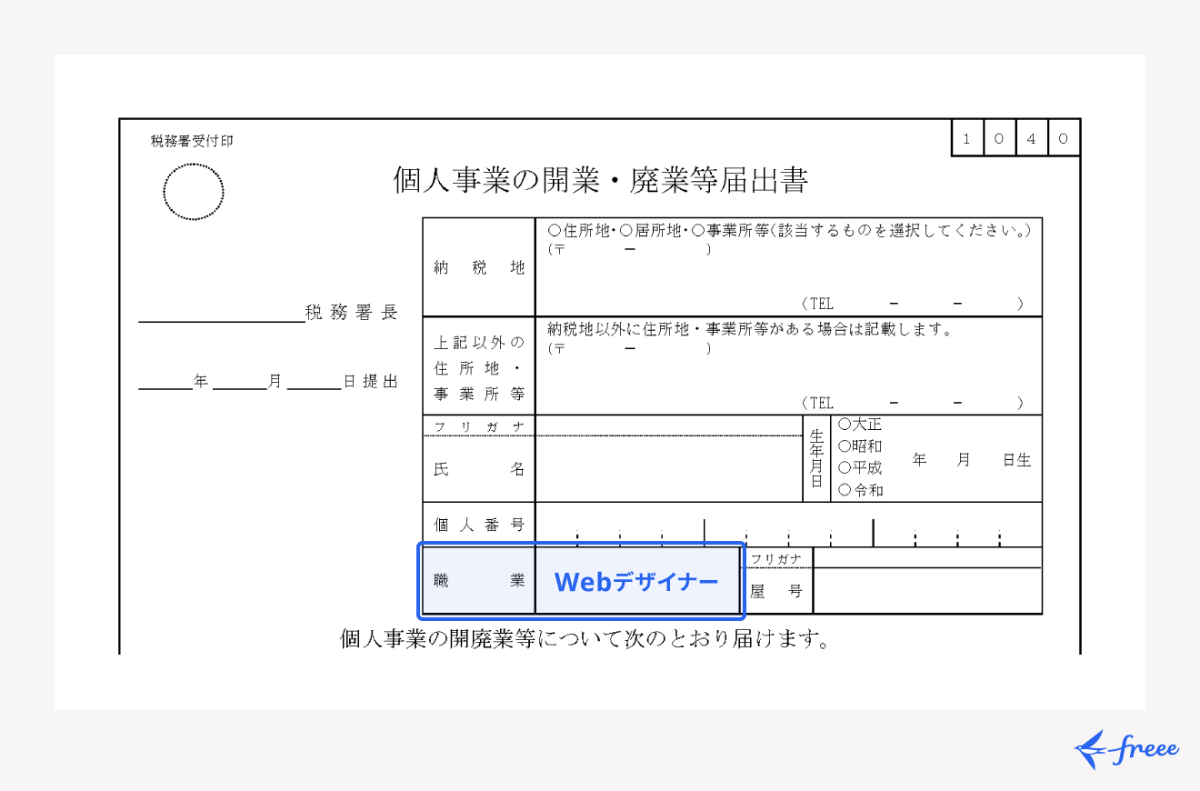 職業の具体的な仕事内容